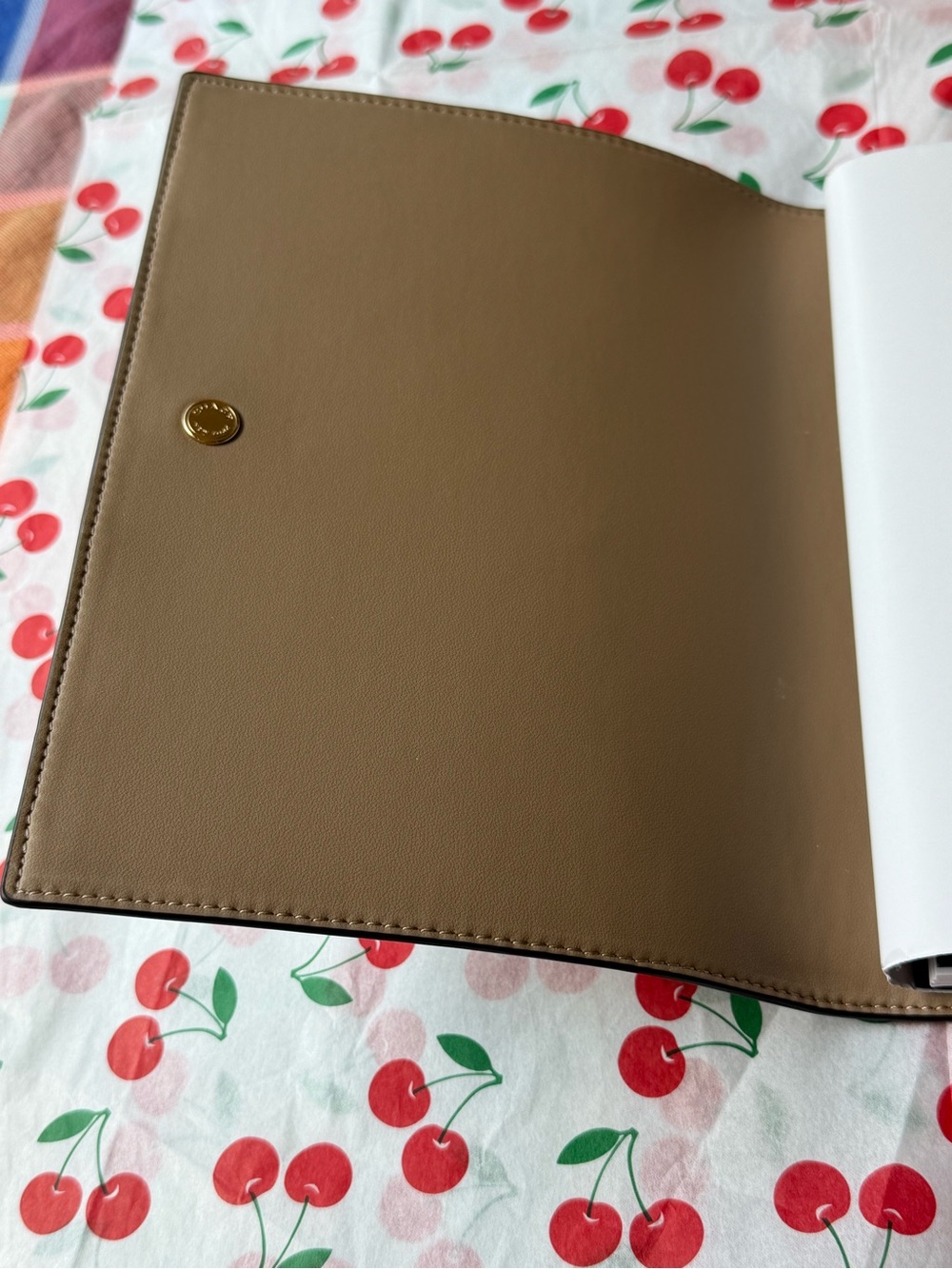 🍒 COACH CHERRY PRINT NOTEBOOK 🍒 NWT 🍒 - Picture 9 of 16